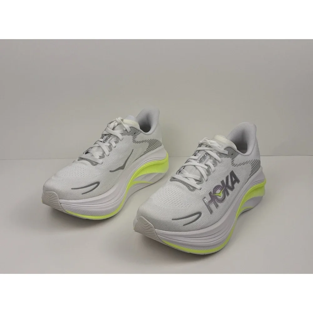 Hoka One One Skyward X 2 Running Shoes Women's Size 7 B‎ White 1171926/WTNN